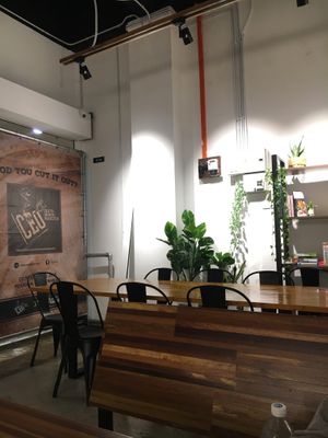 Interior  at Pando Cafe in Kota Kinabalu
