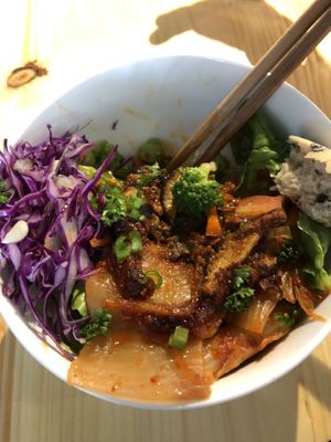 bowl at Pando Cafe in Kota Kinabalu