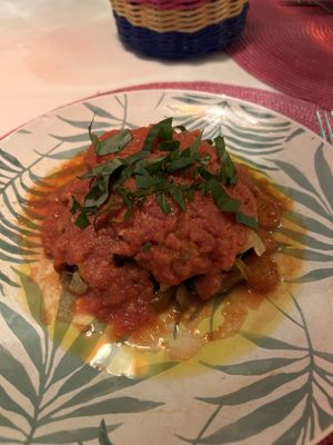 Vegan lasagna   at Restaurante Amaltea in Cordoba