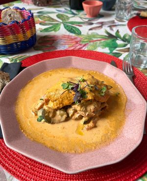 Lasaña de verduras  at Restaurante Amaltea in Cordoba
