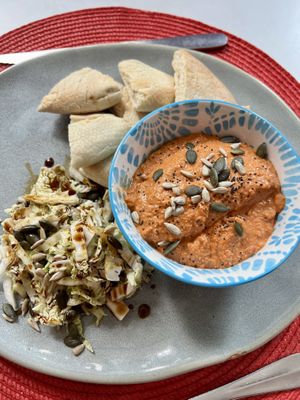 Muhammara   at Restaurante Amaltea in Cordoba