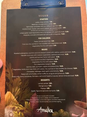   at Restaurante Amaltea in Cordoba