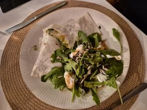 Burrito vegetarisch at Restaurante Amaltea in Cordoba