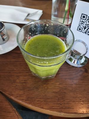 Detox juice at Grand Café Lochergut in Zurich
