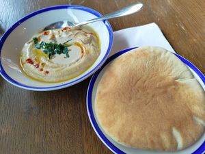 Humus at Grand Café Lochergut in Zurich
