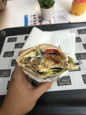   at Falafel Street in Valletta