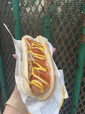 Hot dog!  at Falafel Street in Valletta