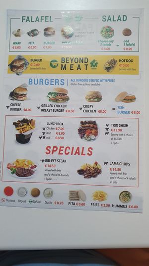  at Falafel Street in Valletta