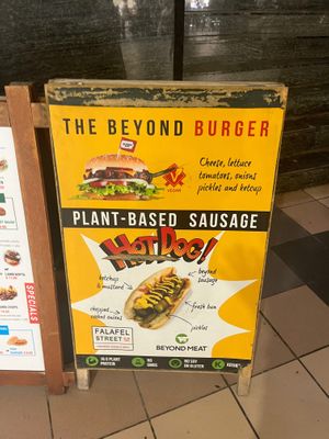 Other options  at Falafel Street in Valletta