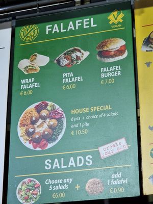  at Falafel Street in Valletta