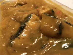 “Fish" curry  at Happy Garden The Orient in Rowlands Gill