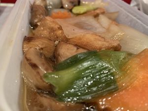 Bean curd & double mushroom  at Happy Garden The Orient in Rowlands Gill