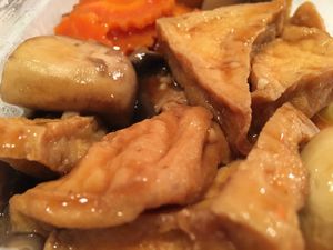 Bean curd & double mushroom at Happy Garden The Orient in Rowlands Gill