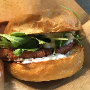 Bluecheese burger at Bun2Bun - Redi Shopping Center in Helsinki