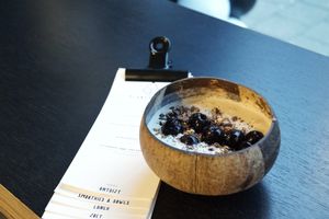 Coco Cashew bowl at Plantastic's Streetfood Kitchen in Rotterdam