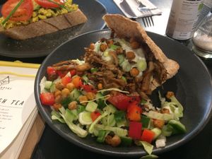 Gyros at Plantastic's Streetfood Kitchen in Rotterdam