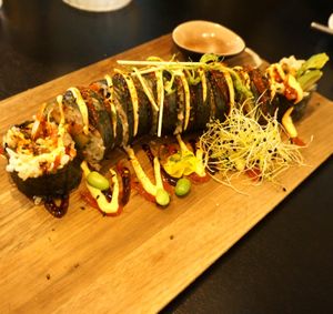 Crazy Crunch Roll at Plantastic's Streetfood Kitchen in Rotterdam