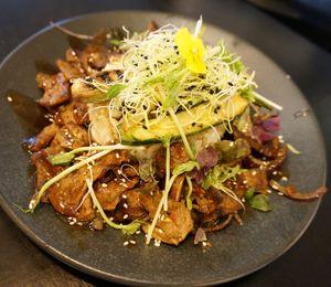 Korean Bulgogi at Plantastic's Streetfood Kitchen in Rotterdam