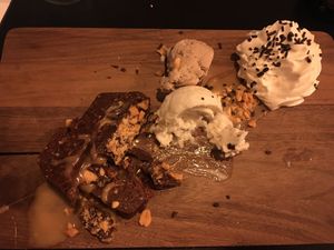 Snyckergasm (I couldn’t resist taking a few bites before making the picture) at Plantastic's Streetfood Kitchen in Rotterdam