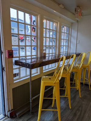 Seating at Root in Newport