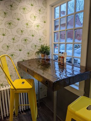 Seating at Root in Newport