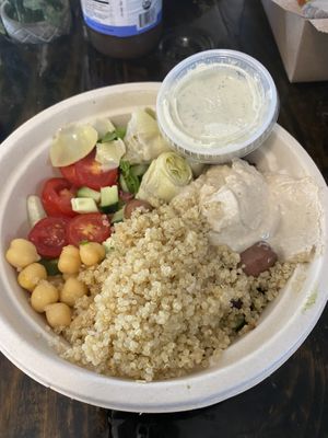 Greek bowl  at Root in Newport