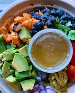 arriba bowl  at Root in Newport