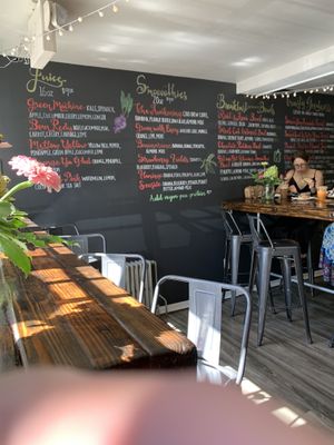 Menu at Root in Newport