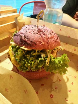 Flower burger at Flower Burger in Bari