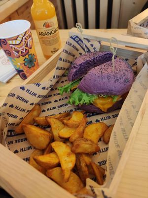 Patate buonissime #Veganuary at Flower Burger in Bari