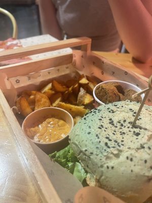   at Flower Burger in Bari