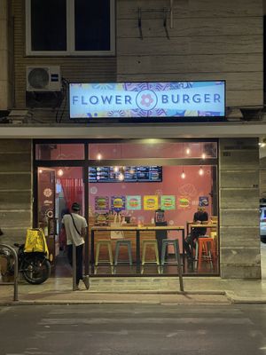   at Flower Burger in Bari