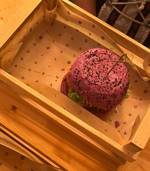 Flower burger is the best burger they have! I have tried other ones in the past and they were not as flavourful. But the special sauce in it makes it!   at Flower Burger in Bari