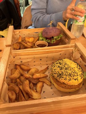 Burgers   at Flower Burger in Bari