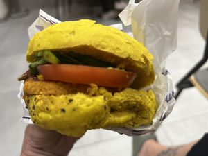 Spicy ceci   at Flower Burger in Bari