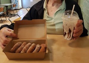 Lord of the Fries Donuts! at Lord of the Fries in Wellington