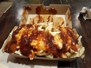 HSP large at Lord of the Fries in Wellington