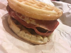 Yeah yeah yeah! at Lord of the Fries in Wellington