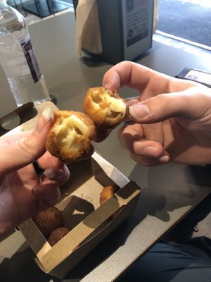 Mac n cheese balls at Lord of the Fries in Wellington