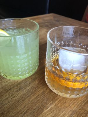 Drinky poohs! at Nateure's Plate in Peterborough