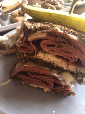 Reuben Sammy! Blew my mind.  at Nateure's Plate in Peterborough