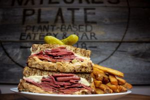 The Reuben  at Nateure's Plate in Peterborough