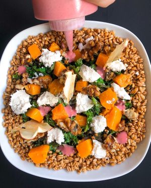 Harvest bowl at Nateure's Plate in Peterborough