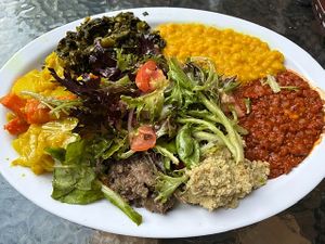 Vegetarian Combo (vegan) at Barcote in Oakland