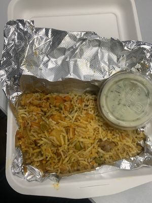 Biryani (side)  at Art of Dosa in Chicago