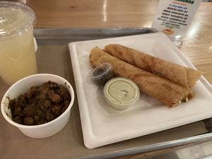 65 dosa wrap and chole   at Art of Dosa in Chicago
