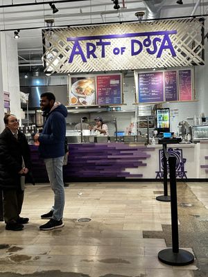   at Art of Dosa in Chicago