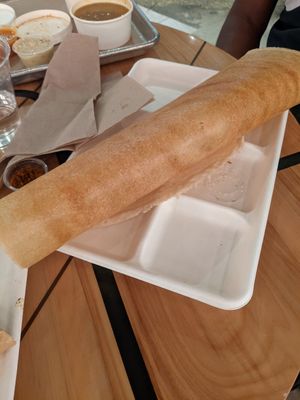 Masala Dosa Plate at Art of Dosa in Chicago