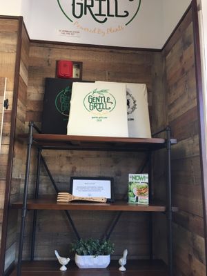 Business shirts display at Gentle Grill in Temecula