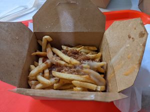 Poutine fries at Gentle Grill in Temecula